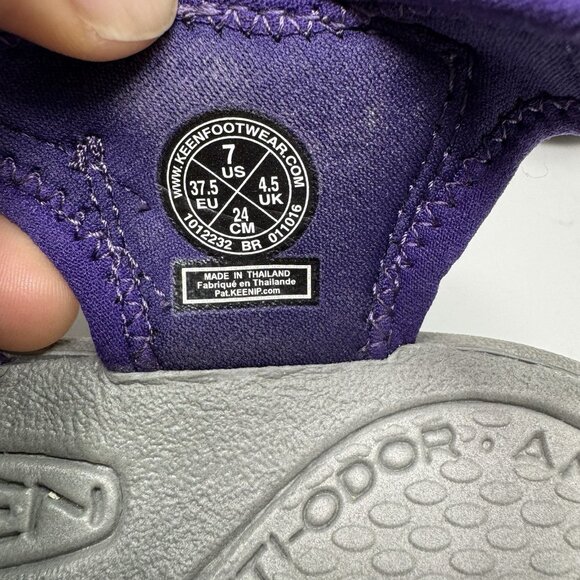 Women’s Purple Keen Whisper Waterproof Sport Sandals Size 7 1012232 - Picture 8 of 9